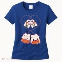 Cute Funny BesTeas Best Friend Tea Bags Women's T-Shirt thumb 0