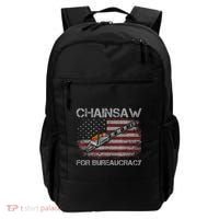 Chainsaw For Bureaucracy American Flag Chainsaw Backpack thumb 0