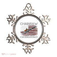 Chainsaw For Bureaucracy American Flag Chainsaw Ornament thumb 0