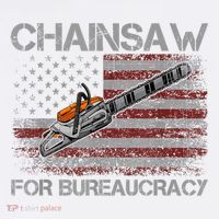 Chainsaw For Bureaucracy American Flag Chainsaw Visor thumb 3