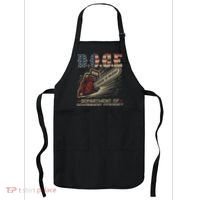Chainsaw For Bureaucracy Funny D.O.G.E Doge Usa Flag Apron thumb 0