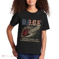 Chainsaw For Bureaucracy Funny D.O.G.E Doge Usa Flag Kids T-Shirt thumb 2