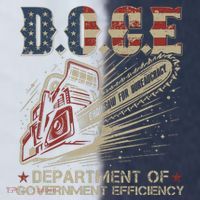 Chainsaw For Bureaucracy Funny D.O.G.E Doge Usa Flag Soccer Jersey thumb 4