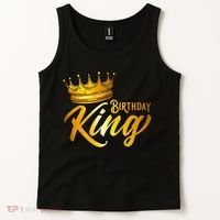 Cute Funny Birthday King Gift For S Birthday Gift Tank Top thumb 2
