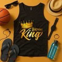 Cute Funny Birthday King Gift For S Birthday Gift Tank Top thumb 4