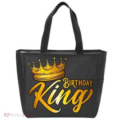 Cute Funny Birthday King Gift For S Birthday Gift Tote Bag