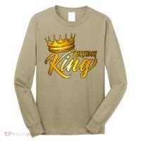 Cute Funny Birthday King Gift For S Birthday Gift Long Sleeve Shirt thumb 0