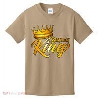 Cute Funny Birthday King Gift For S Birthday Gift Kids T-Shirt thumb 0