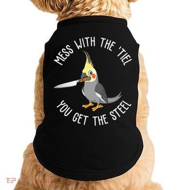 Cockatiel Funny Bird Lover Cockatiel Doggie Tank