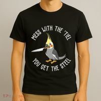 Cockatiel Funny Bird Lover Cockatiel T-Shirt thumb 3