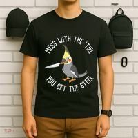 Cockatiel Funny Bird Lover Cockatiel T-Shirt thumb 6