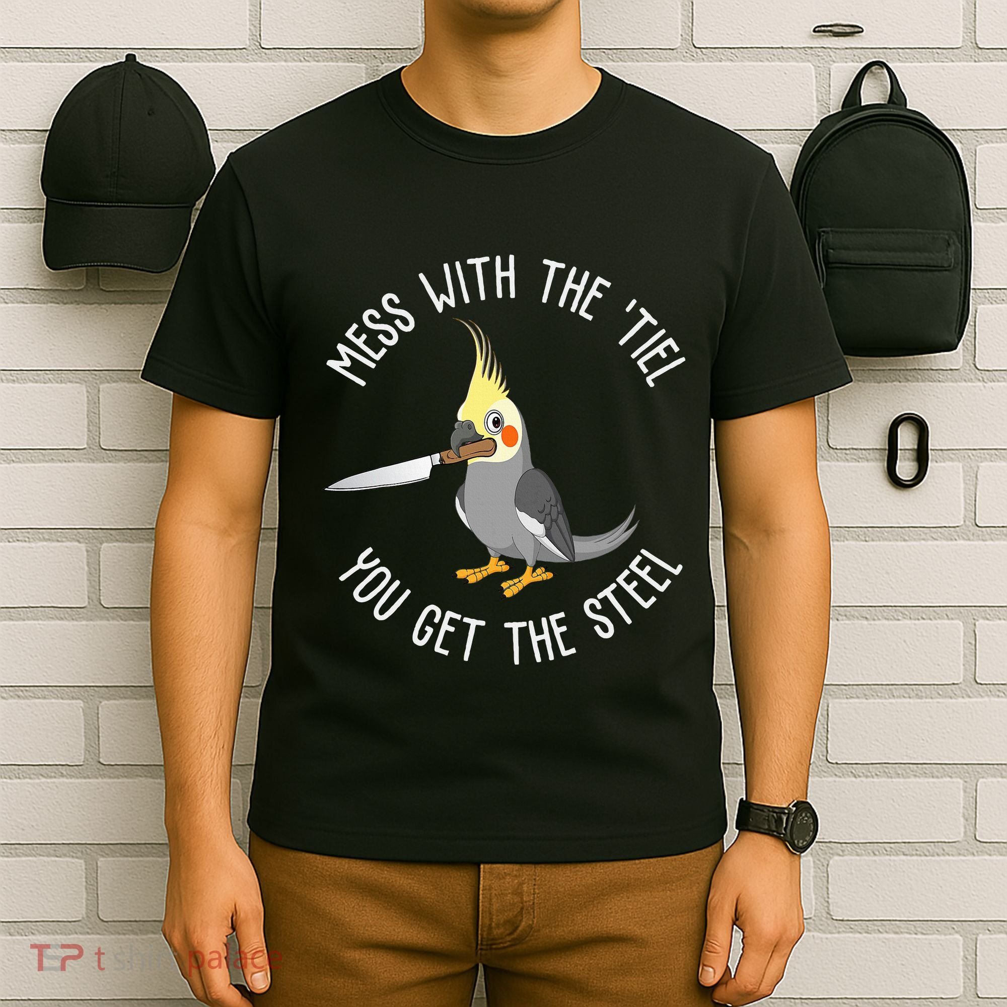 Cockatiel Funny Bird Lover Cockatiel T-Shirt