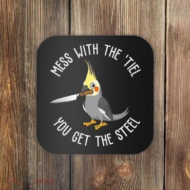 Cockatiel Funny Bird Lover Cockatiel Coaster