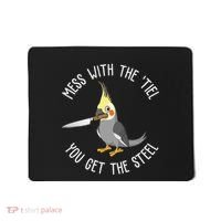 Cockatiel Funny Bird Lover Cockatiel Mousepad thumb 0