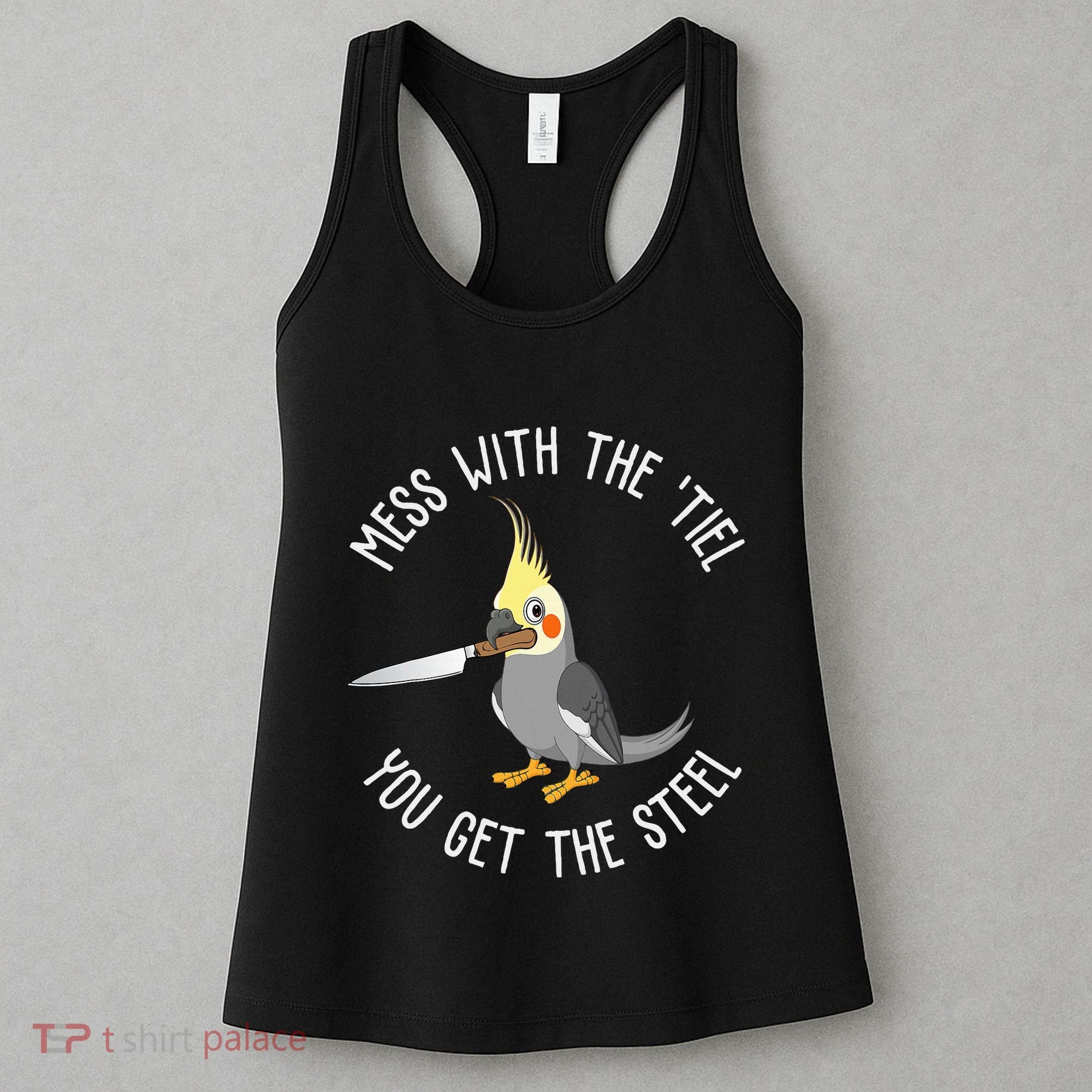Cockatiel Funny Bird Lover Cockatiel Women's Tank Top