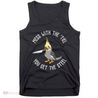 Cockatiel Funny Bird Lover Cockatiel Tank Top thumb 0