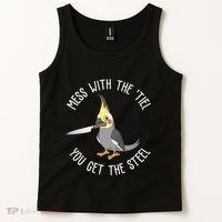 Cockatiel Funny Bird Lover Cockatiel Tank Top thumb 2
