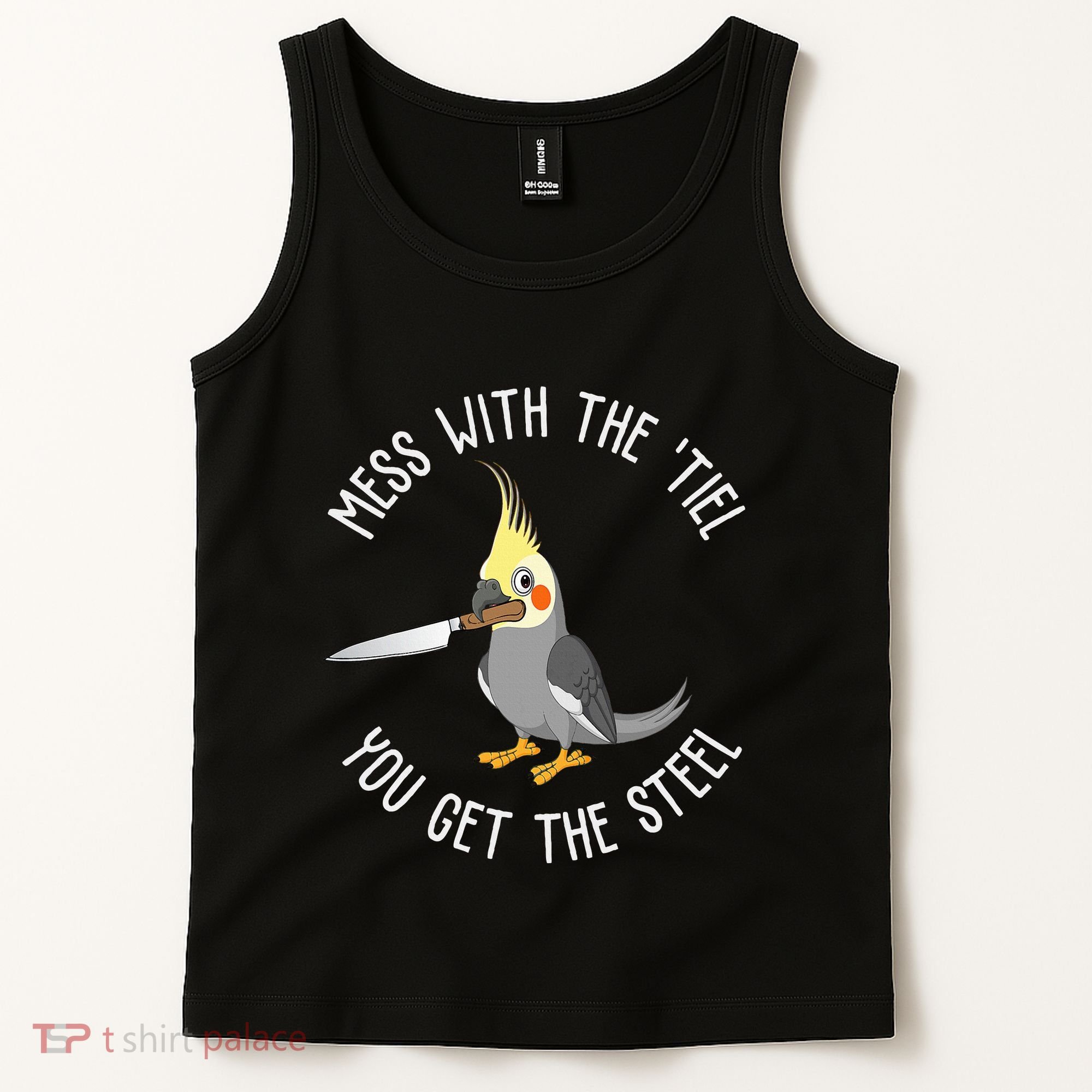 Cockatiel Funny Bird Lover Cockatiel Tank Top