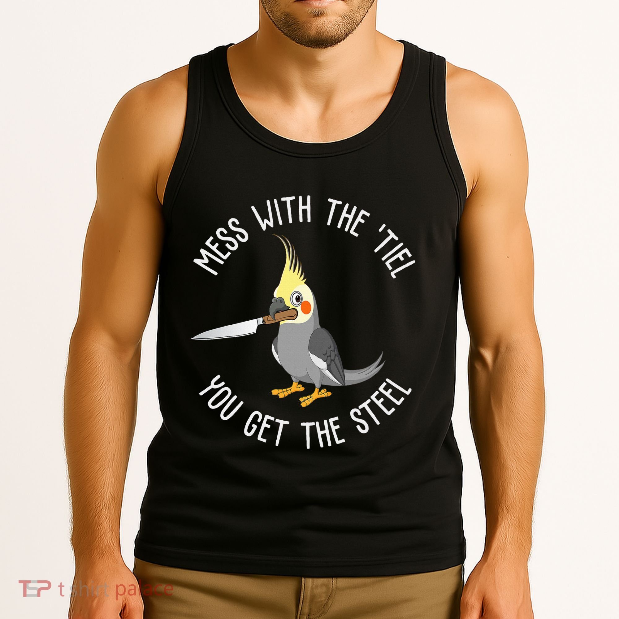 Cockatiel Funny Bird Lover Cockatiel Tank Top