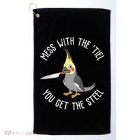 Cockatiel Funny Bird Lover Cockatiel Golf Towel thumb 0