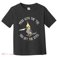 Cockatiel Funny Bird Lover Cockatiel Toddler T-Shirt thumb 0