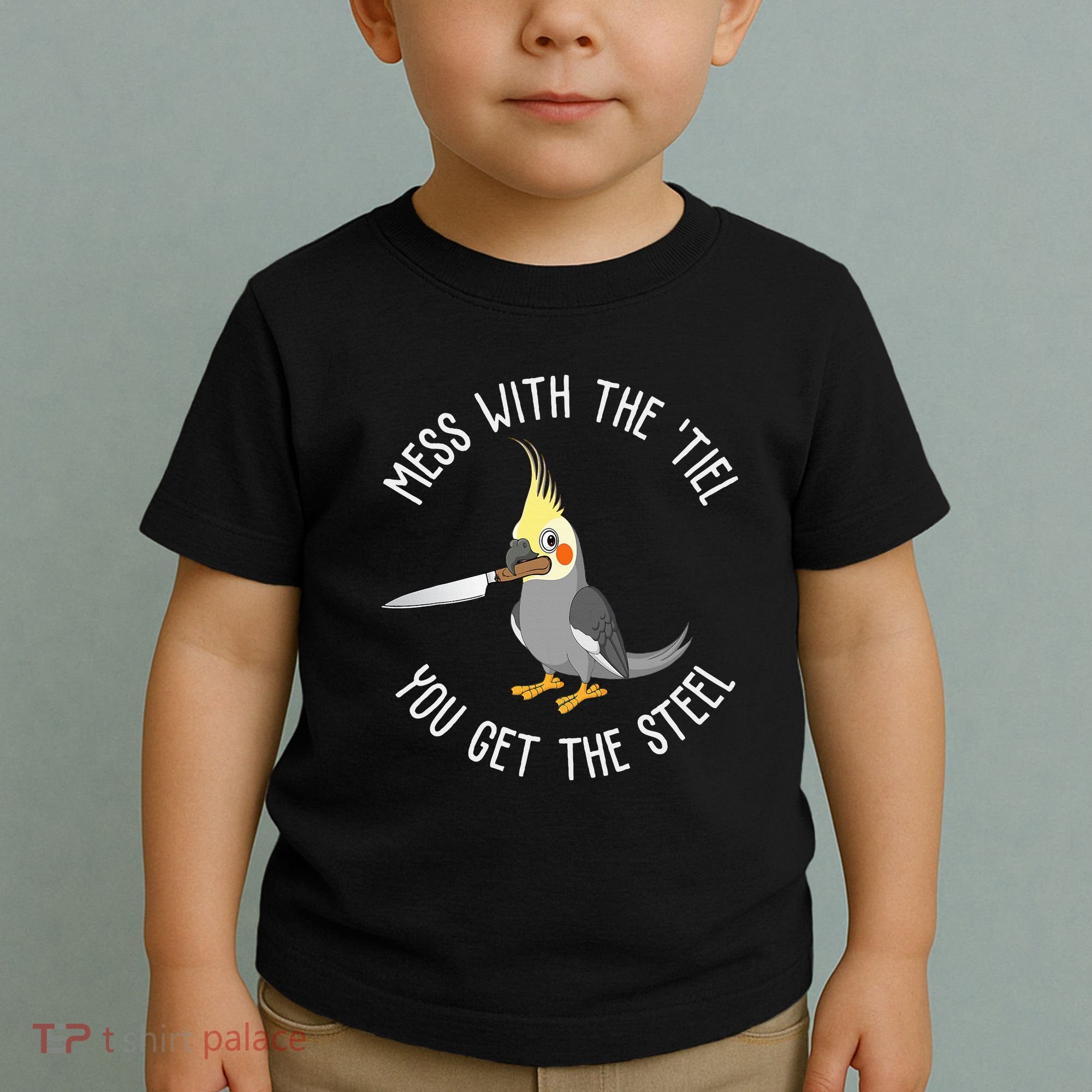 Cockatiel Funny Bird Lover Cockatiel Toddler T-Shirt
