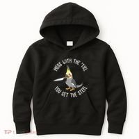 Cockatiel Funny Bird Lover Cockatiel Kids Hoodie thumb 0