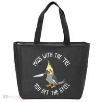 Cockatiel Funny Bird Lover Cockatiel Tote Bag thumb 0