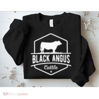 Cow Farmer Black Angus Cattle Sweatshirt thumb 2