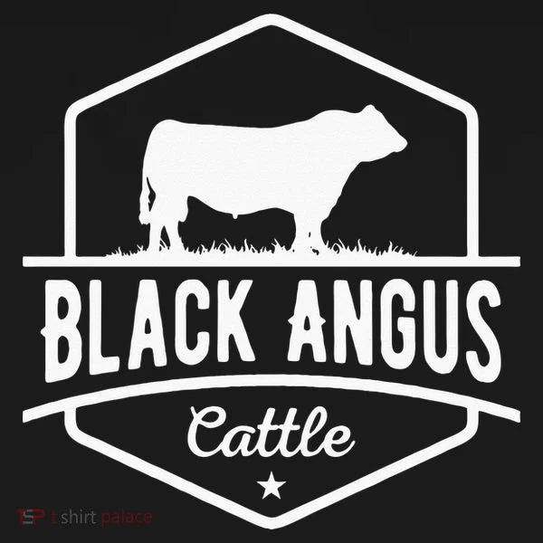Cow Farmer Black Angus Cattle Bucket Hat
