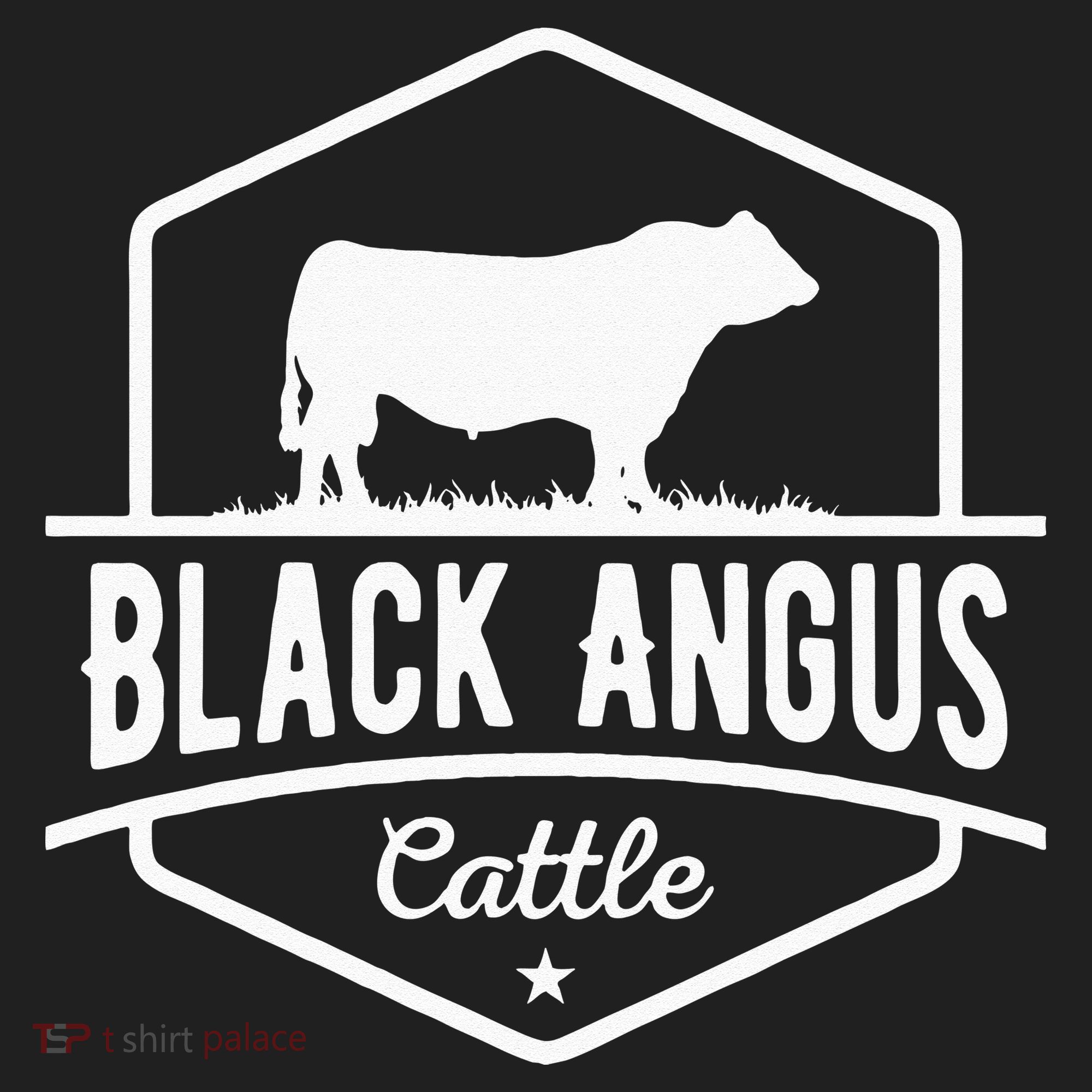 Cow Farmer Black Angus Cattle Tumbler