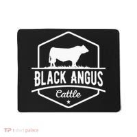 Cow Farmer Black Angus Cattle Mousepad thumb 0
