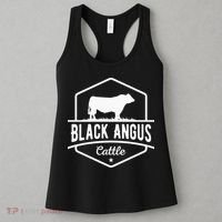 Cow Farmer Black Angus Cattle Women's Tank Top thumb 3