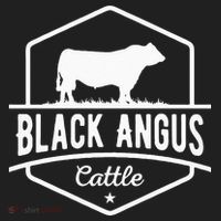 Cow Farmer Black Angus Cattle Hat thumb 2