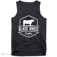 Cow Farmer Black Angus Cattle Tank Top thumb 0