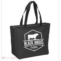 Cow Farmer Black Angus Cattle Tote Bag thumb 2