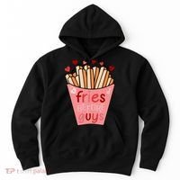 Cute Fries Before Guys Valentine's Day Gift Hoodie thumb 0