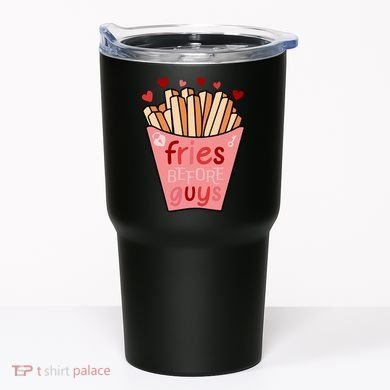 Cute Fries Before Guys Valentine's Day Gift Tumbler