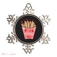 Cute Fries Before Guys Valentine's Day Gift Ornament thumb 0