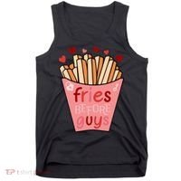 Cute Fries Before Guys Valentine's Day Gift Tank Top thumb 0