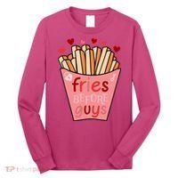 Cute Fries Before Guys Valentine's Day Gift Long Sleeve Shirt thumb 0