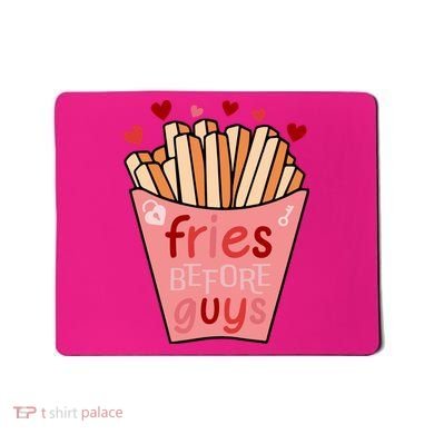 Cute Fries Before Guys Valentine's Day Gift Mousepad