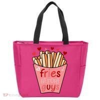 Cute Fries Before Guys Valentine's Day Gift Tote Bag thumb 0