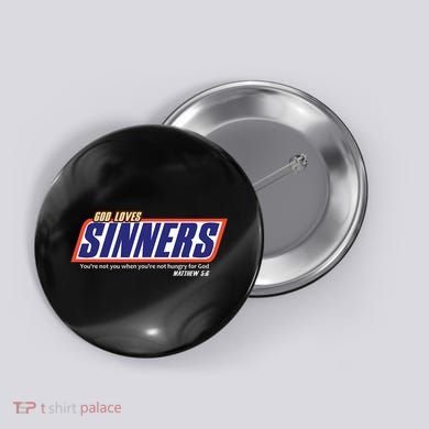 Christian Fashion Bible Verse Testimony Button