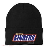 Christian Fashion Bible Verse Testimony Beanie thumb 0