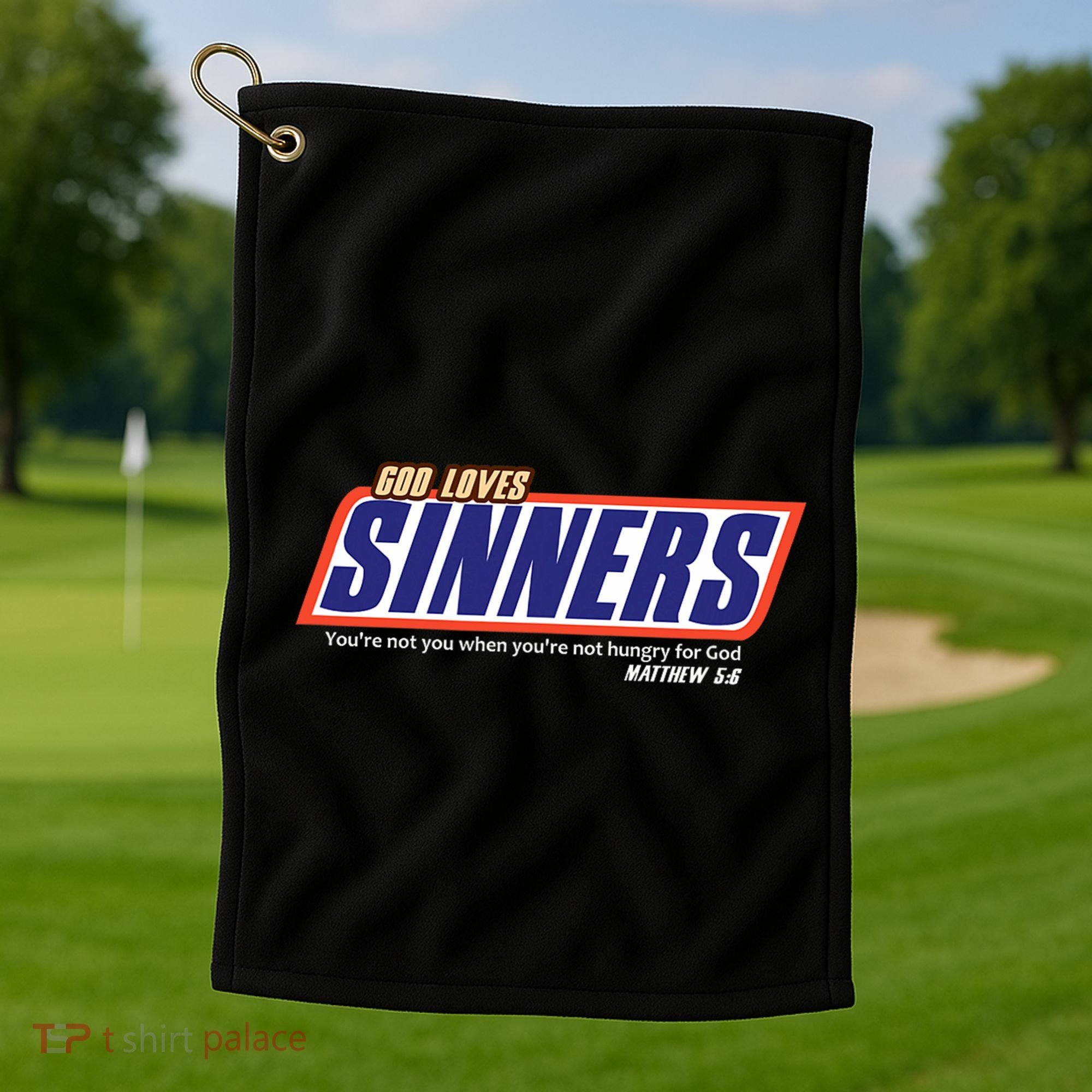 Christian Fashion Bible Verse Testimony Golf Towel