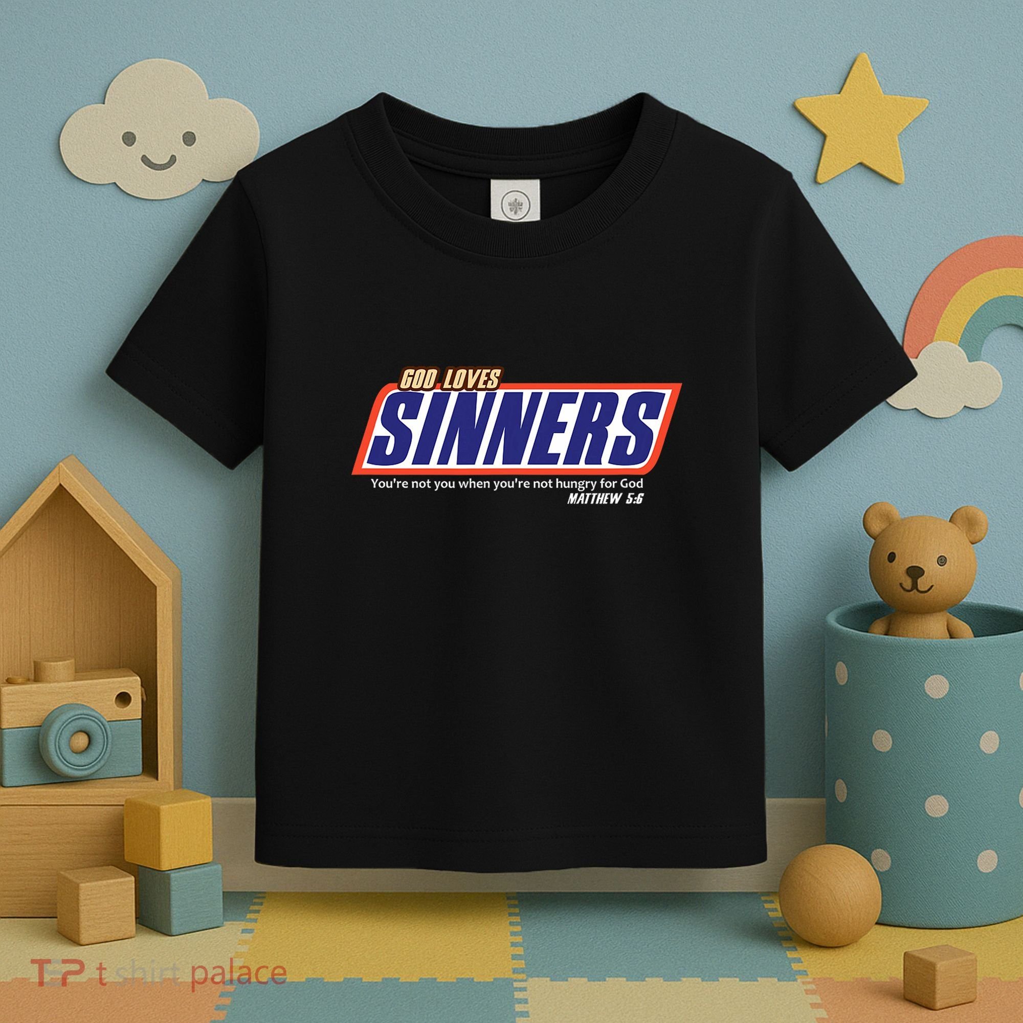 Christian Fashion Bible Verse Testimony Toddler T-Shirt