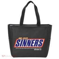 Christian Fashion Bible Verse Testimony Tote Bag thumb 0