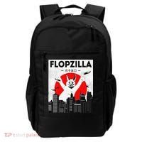 Catzilla Funny Big Floppa Meme Flopzilla Caracal Cat Lover Backpack thumb 0