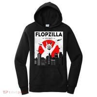 Catzilla Funny Big Floppa Meme Flopzilla Caracal Cat Lover Women's Hoodie thumb 0